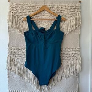 NWT: Knix Balcony Cup One Piece Bathing Suit